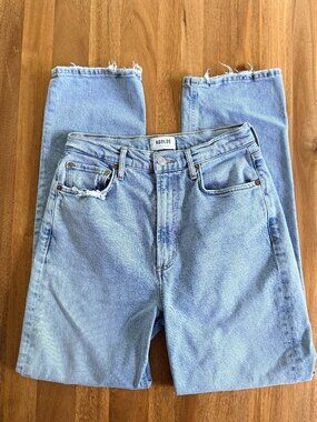 AGOLDE High Rise Stovepipe - Size 27"